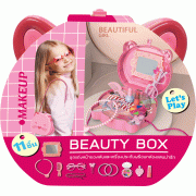 Barbie สนุกกับเกมและภาพระบายสีแสนสวย Play Day  + กระเป๋าพร้อมชุดเสริมสวย